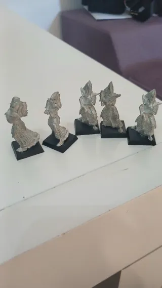 Soldados Warhammer de Plomo