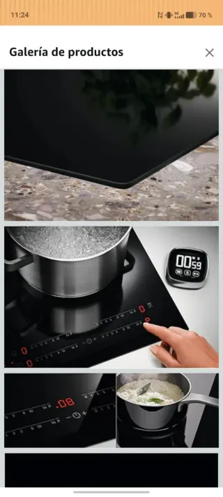 Placa Inducción Electrolux LIT6340CK