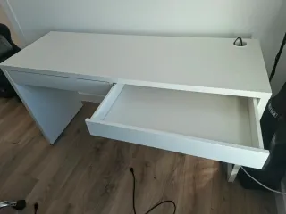 Mesa de escritorio Ikea MICKE Blanco 142x50 cm