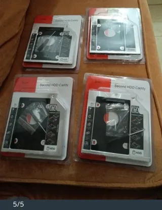 Caddy HDD 9mm SATA para portátil