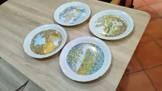 4 Platos Vintage IRABIA 4 Estaciones 640513926