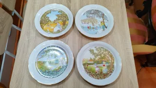 4 Platos Vintage IRABIA 4 Estaciones 640513926