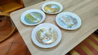 4 Platos Vintage IRABIA 4 Estaciones 640513926