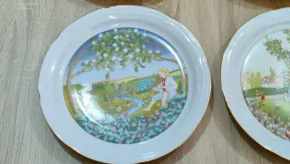 4 Platos Vintage IRABIA 4 Estaciones 640513926