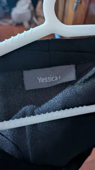 Camisa Yessica negra con lazo