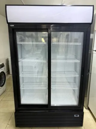 Nevera expositora doble cristal