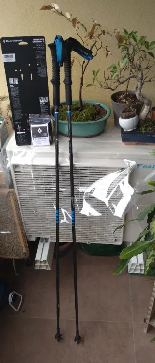 Bastones Black Diamond carbón Z, 130 cm