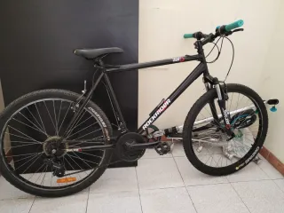 Bicicleta Rockrider Zero color negro. Negociable