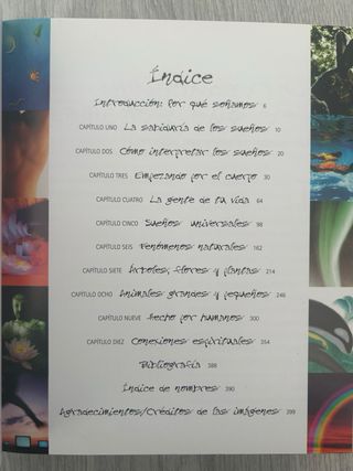 Libro “La Biblia de los Sueños”