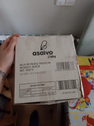 Silla de paseo plegable