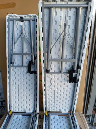 Gardiun Mesa Picnic Resina 180cm Bancos Plegables