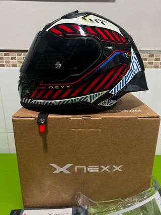 Casco Moto NEXX X.R3R OUTBREAK talla S + visera