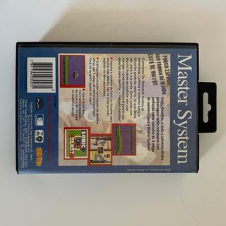 SONIC BLAST SEGA MASTER SYSTEM TECTOY BRASIL