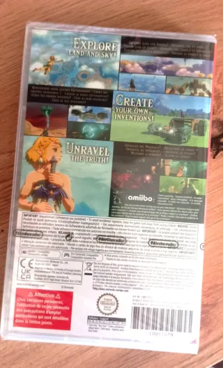 Zelda Tears of the Kingdom Nintendo Switch