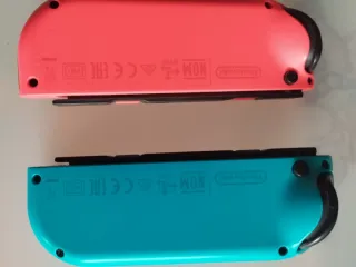 Mandos Nintendo Switch Azul y Rosa