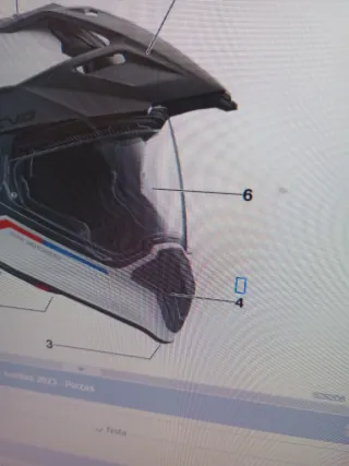 Trampilla ventilación BMW GS EVO