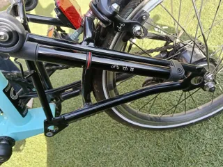 Bicicleta Plegable Brompton Black Edition