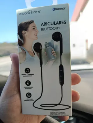 Auriculares Bluetooth Modernhome Negros