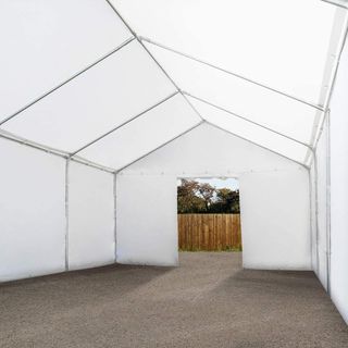 Tenda per magazzino 5x8m PVC impermeabile verde