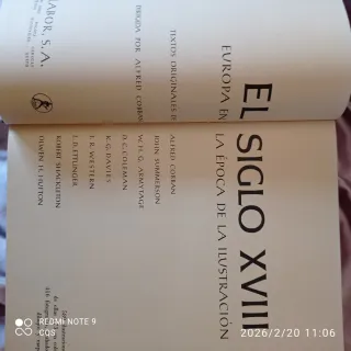 LIBRO EL SIGLO XVIII EDITORIAL LABOR S.A.