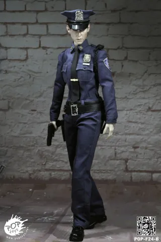 Figura 1/6 Mujer Policía Poptoys
