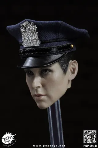 Figura 1/6 Mujer Policía Poptoys