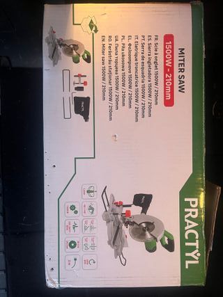 Sierra Ingletadora Practyl 1500W 210mm