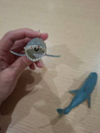 Juguetes 7 animales de goma