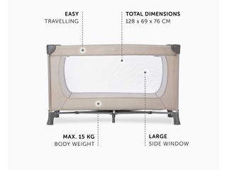 Cuna de Viaje Hauck Dream N Play Beige