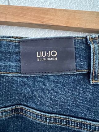 Falda Liu Jo vaquera con tachuelas