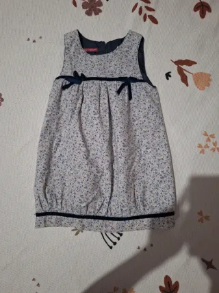 Vestido floral 24/36 meses
