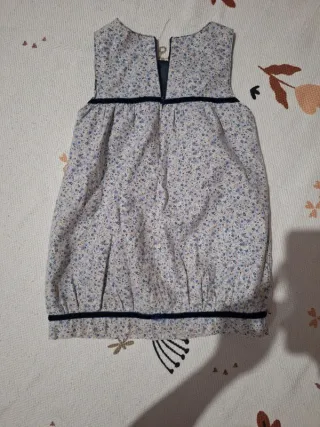 Vestido floral 24/36 meses