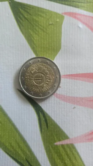 Moneda 2 Euros Francia 2002-2012