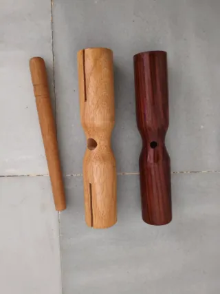 Bloques de percusión de madera