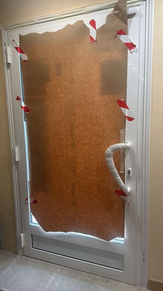 Puerta y ventana aluminio nuevas