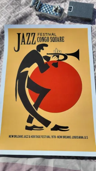 Poster Jazz Festival Congo Square A3