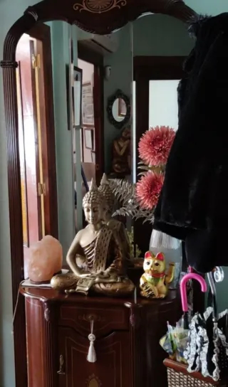 Mueble recibidor con tocador