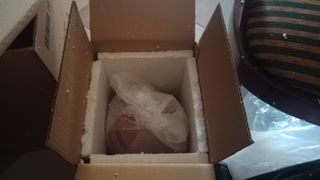 Jarra de cerámica rústica