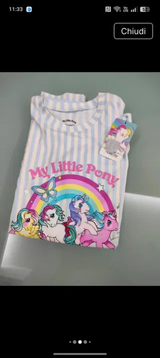 Pigiama My Little Pony 12-13 anni cotone