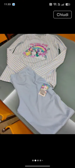 Pigiama My Little Pony 12-13 anni cotone