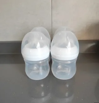 4 Biberones Philips Avent SOLO ENVIO