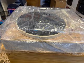 Tocadiscos Fenton Marrón y Gris