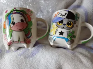 Tazas infantiles de cerámica