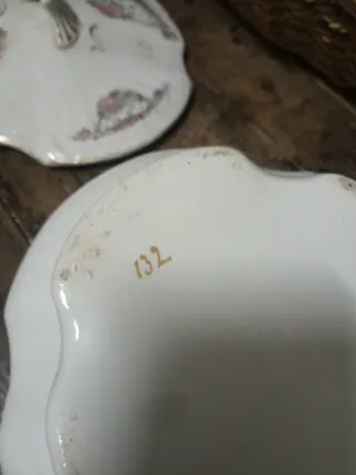 Soperas antiguas de porcelana