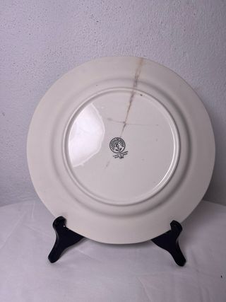 6 Platos La Cartuja colección Canasto Floral