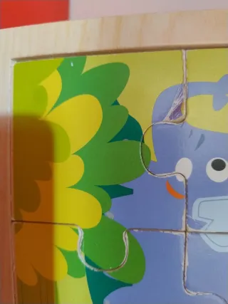 Puzzle Madera Animales Juguettos