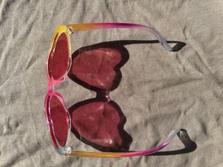 Gafas de sol corazón niña