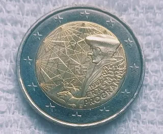 2€ Francia 2022 Erasmus Programa
