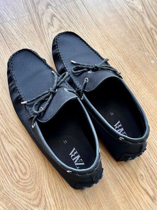 Náuticos Zara Azul Marino Talla 41