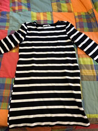 Camiseta larga rayas S